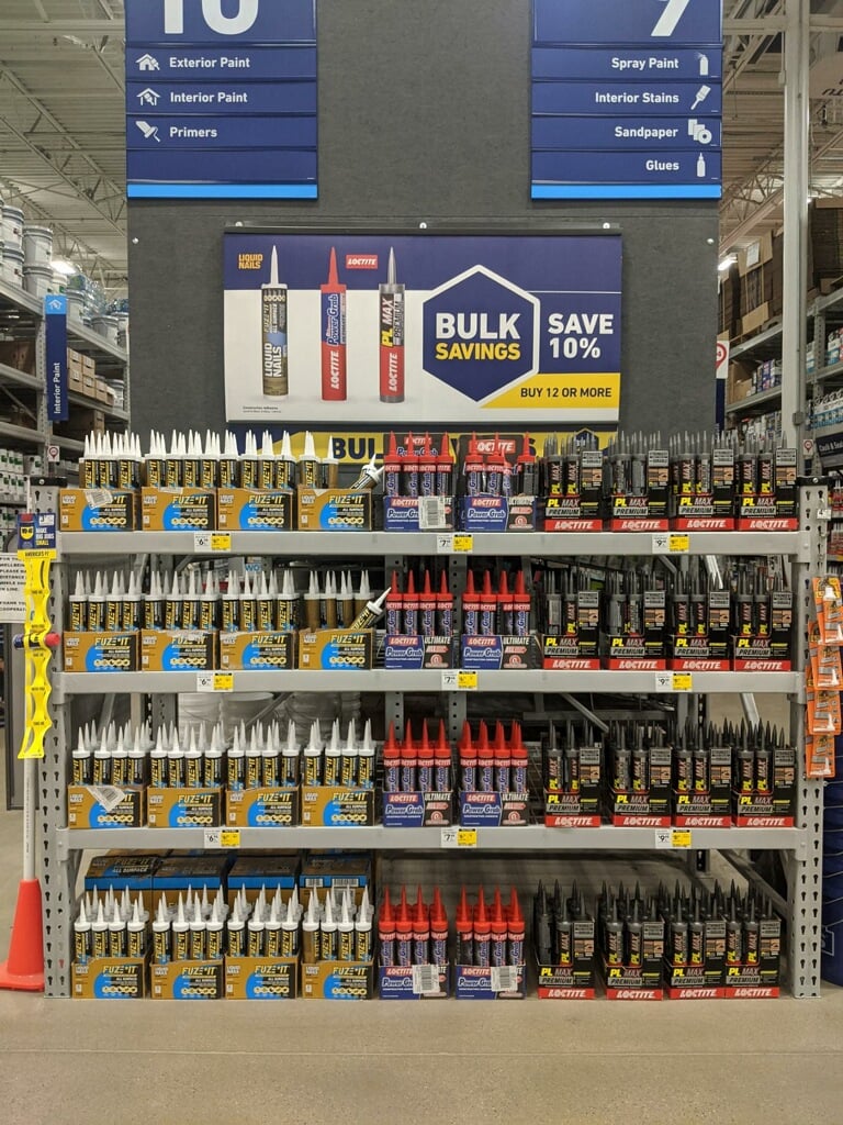 End Cap Display