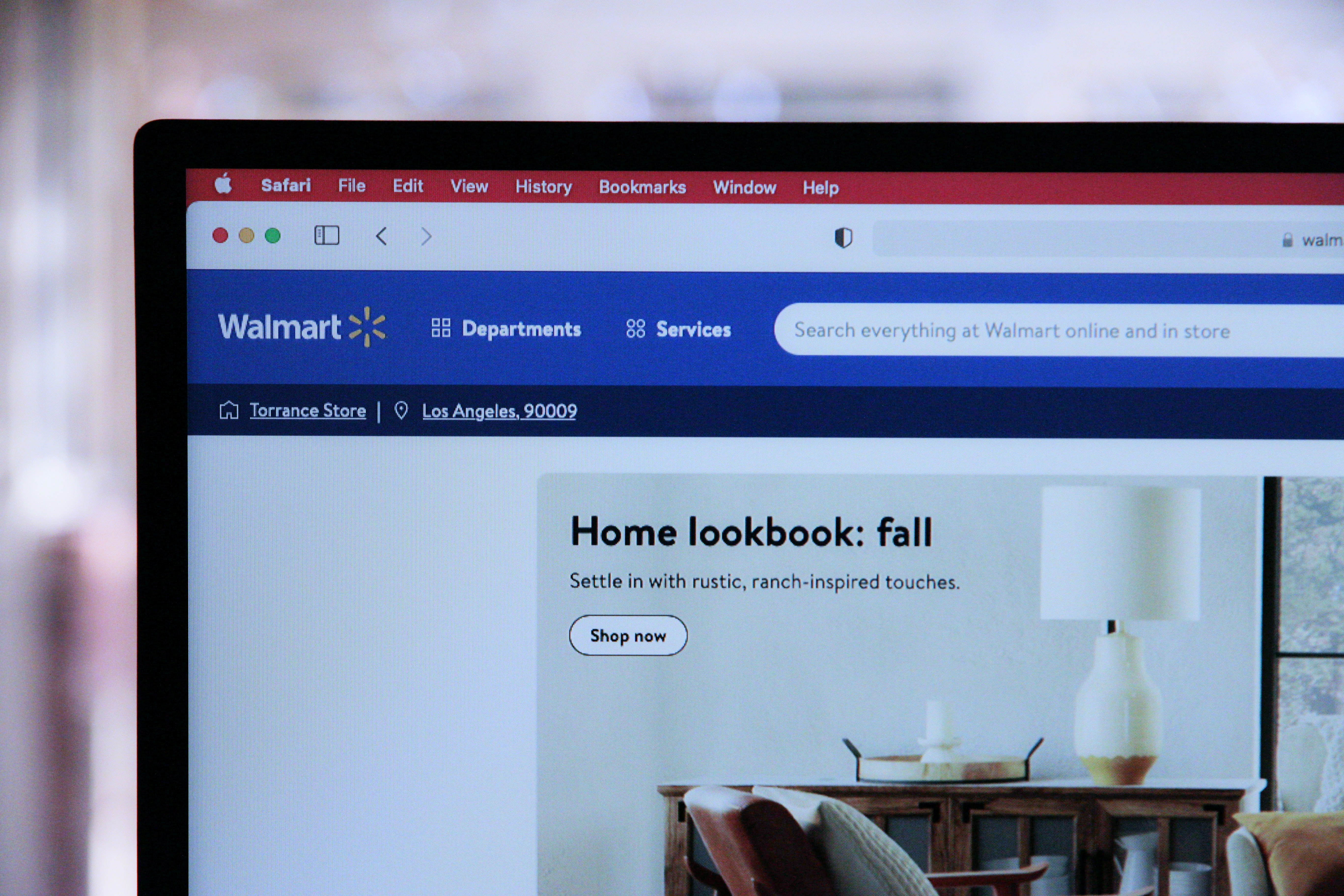 Shopping Walmart Online